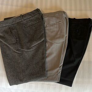 3 pairs of Banana Republic, women’s size 8/8P pants/slacks.